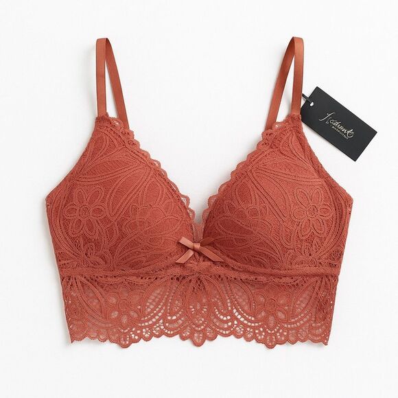 Frederick's of Hollywood Other - Frederick’s of Hollywood Finley Lace Bralette | Dusty Rose | Size L | NEW